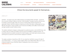 Tablet Screenshot of insidecalosha.org